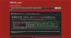 Desktop Screenshot of 54016.com